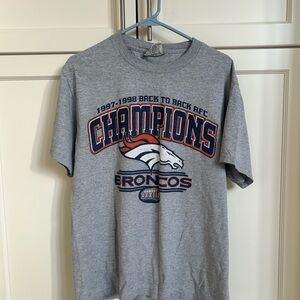 Gray Broncos Champions T-Shirt